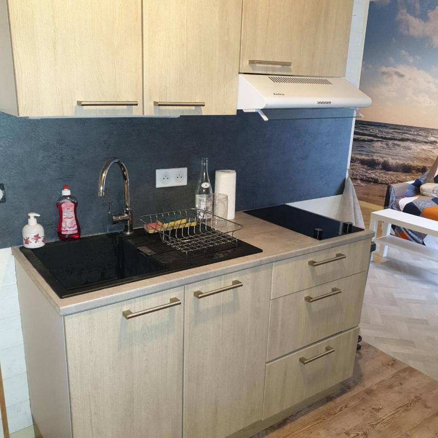 Appartement Studio Proche Mer 4 Pers Residence Calme Avec Parc Blonville-sur-Mer Exteriör bild